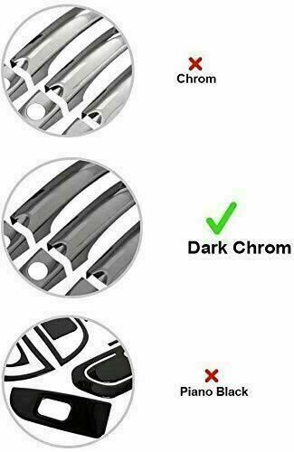 Dark Chrome Rear Bumper Protector For Ford Tourneo Transit Custom 2012-2023