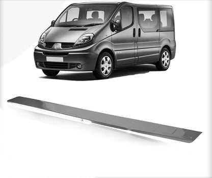 Chrome Rear Bumper Protector Steel For Vivaro Trafic Primastar 2001-2013