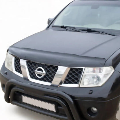 BONNET WIND STONE DEFLECTOR PROTECTOR FOR NISSAN NAVARA D40 2005-2010