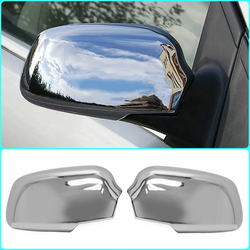 Abs Chrome Door Wing Mirror Cover 2Pcs For Ford C-Max/Fiesta V/Focus MK2/Fusion