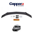 Sun Visor and Bug Guard Solid Black Acrylic For MERCEDES SPRINTER W906 2013-17