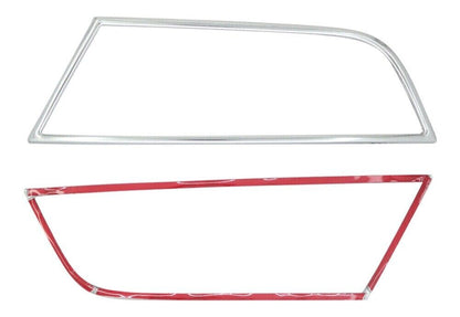 Chrome Fog Light Lamp Trim Strips 2 Pcs FITS Skoda Octavia 5E 2013-2016