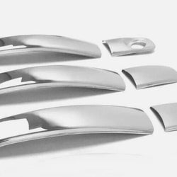 Chrome Door Handle Covers 3 Doors S. Steel For Trafic/Primastar/Vivaro 2001-2014