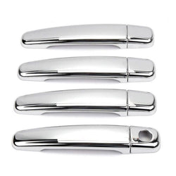 Chrome Door Handle Cover 4Door S.STEEL Peugeot 307 SW Citroen C3 2001-2008