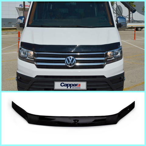 BONNET WIND STONE DEFLECTOR PROTECTOR FOR VW CRAFTER 2017-2023