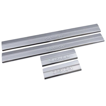 Chrome Door Sill Cover 4Door 4Pcs S.Steel For Nissan Qashqai J10,J11 2006-2019