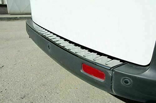 Dark Chrome Rear Bumper Protector For Ford Tourneo Transit Custom 2012-2023