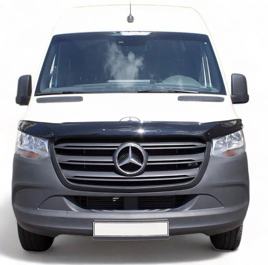 BONNET WIND STONE DEFLECTOR PROTECTOR FOR MERCEDES BENZ SPRINTER W907 2018-2023