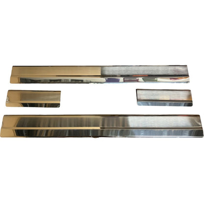 Chrome Door Sill Trim Covers Protectors 4Door For Ford Mondeo MK4 2007-2014