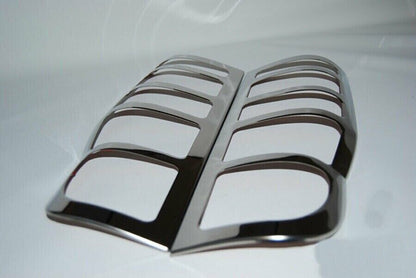 Chrome Rear Lamp Frame Trim Cover 2pcs For Ford TRANSIT MK6 M7 2000-2013