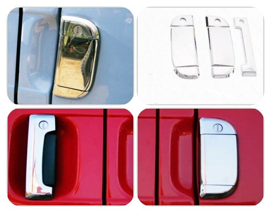 Chrome Door Handle Covers 4door 8Pcs For VW T4 TRANSPORTER [Left Hand Drive]