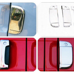 Chrome Door Handle Covers 4door 8Pcs For VW T4 TRANSPORTER [Left Hand Drive]