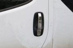 Chrome Door Handle Covers 5 Doors S. Steel For Trafic/Primastar/Vivaro 2001-2014