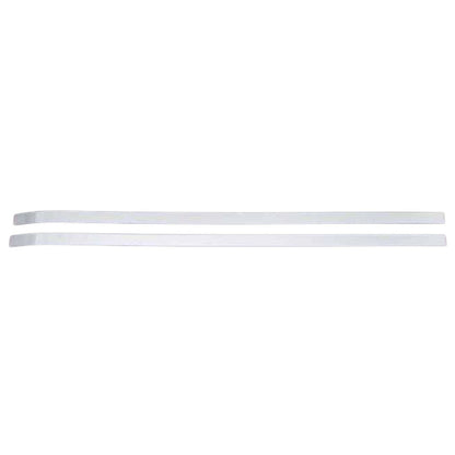 Chrome Side Door Sliding Rail Trim 2 pcs S.STEEL Peugeot Partner Tepee 2008-2018