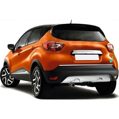 Chrome Rear Trunk Tailgate Lid Molding Trim S.Steel For R. Captur 2013-2019