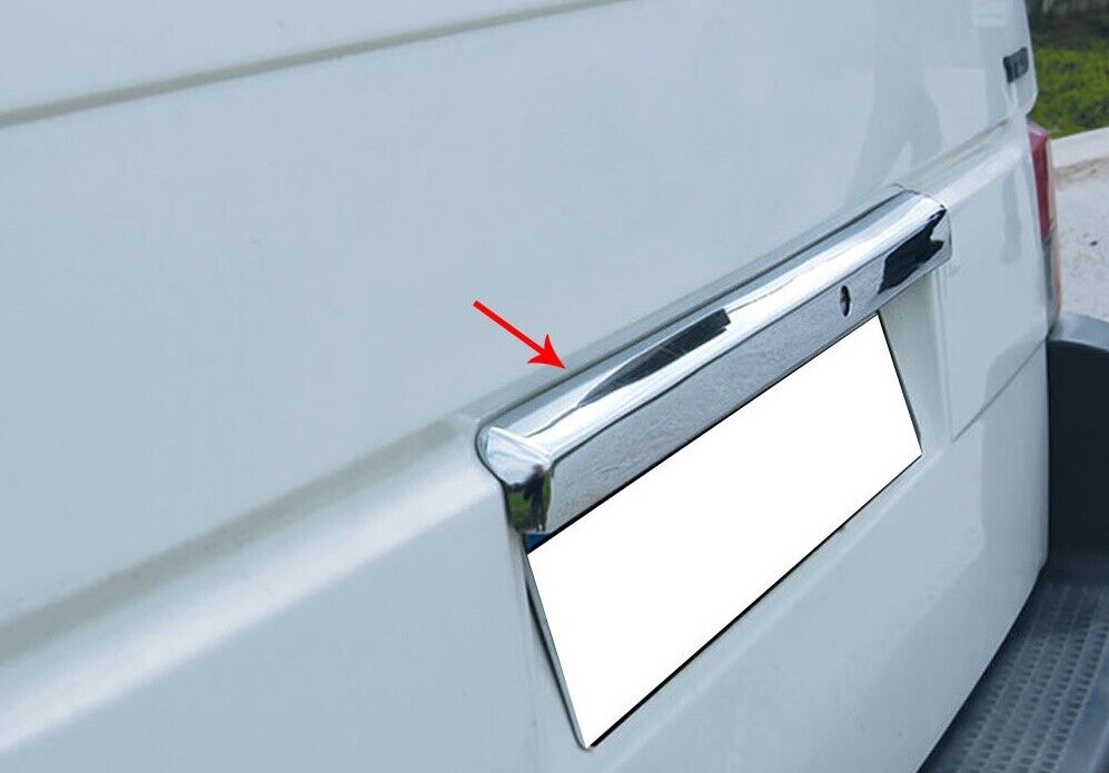 Chrome Rear Trunk Tailgate Lid Cover (Single Dr.)For VW T4 TRANSPORTER CARAVELLA