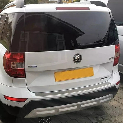 Chrome Rear Bumper Protector For Fits Skoda Yeti MK2 2009-2017