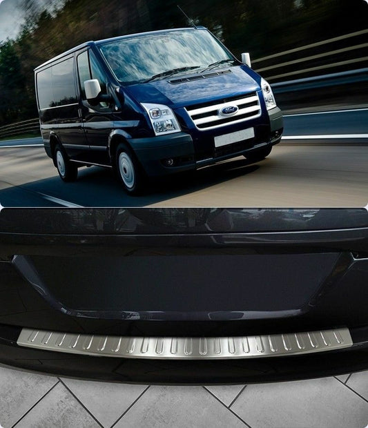 Chrome Rear Bumper Protector Stainless Steel For Ford Transit MK7 2006-2013