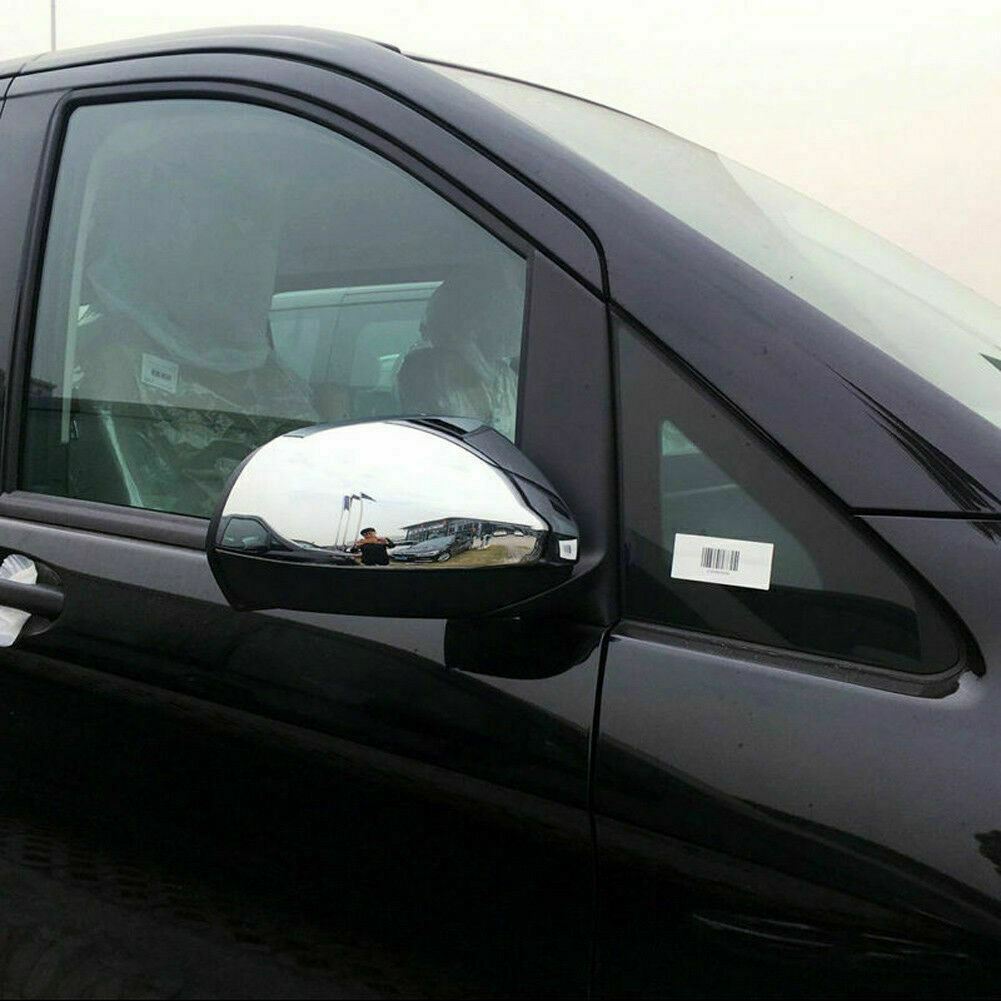 Abs Chrome Wing Mirror Cover 2Pcs For M.Benz Vito W447 /Vito Taxi W447 2014-2024