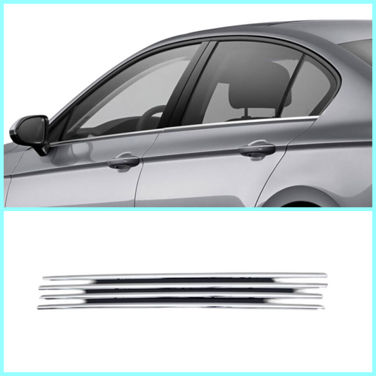 Chrome Windows Frame Trim Strips 4pcs S.Steel For VW PASSAT B8.5 SALOON 2018-23