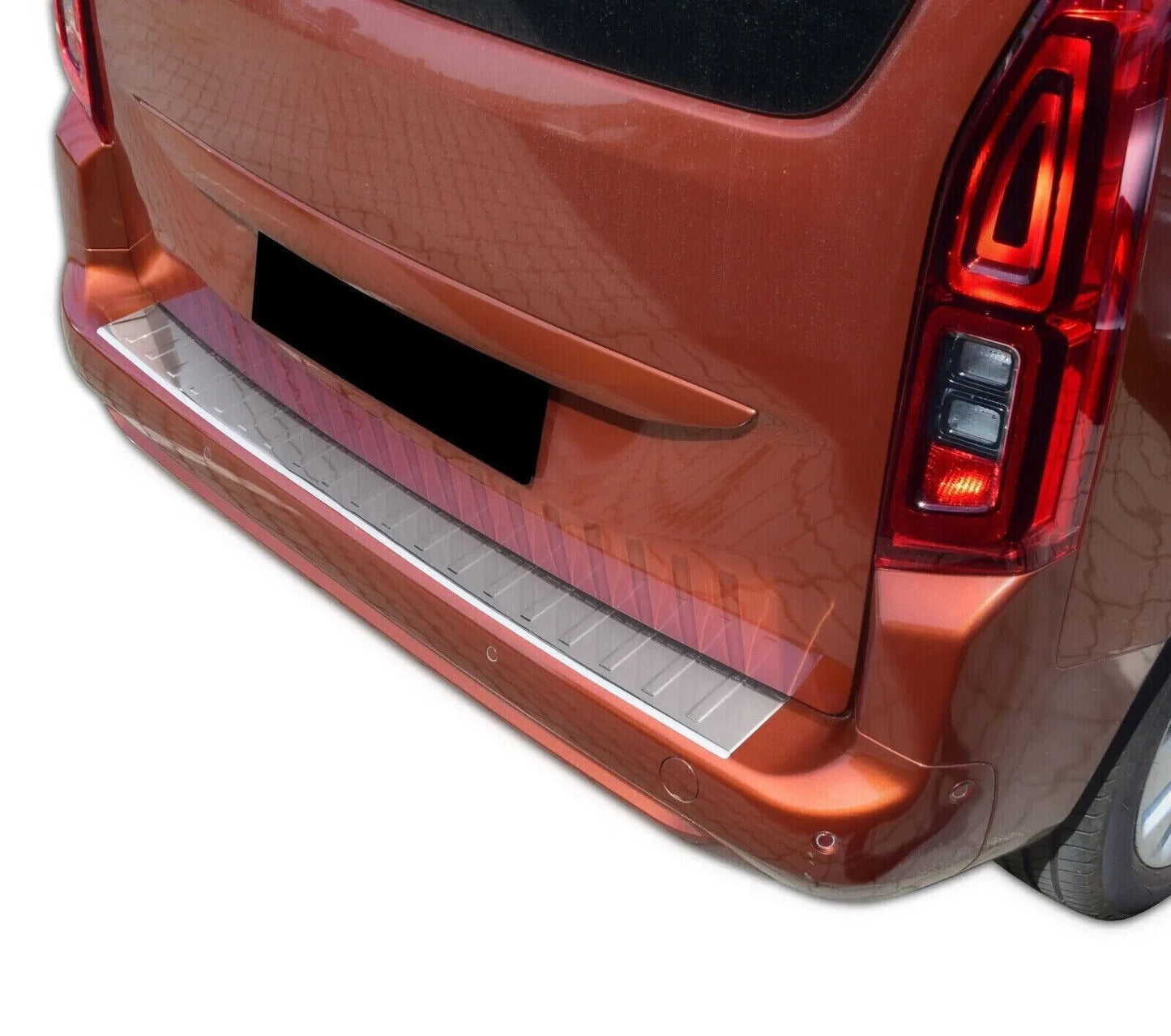 Chrome Rear Bumper Protector Stainless Steel For Rifter/Partner/Combo/Berlingo