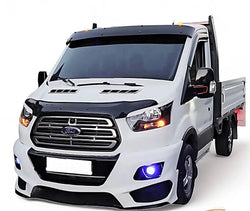 ABS SUN VISOR SOILD BLACK ACRYLIC Compatible For FORD TRANSIT MK8 2014-2023