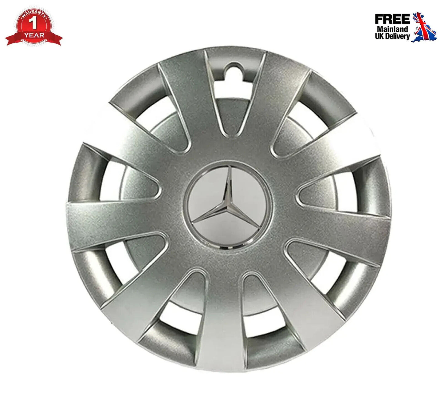 16" Wheel Trim Hub Cap Trim 4x Fits Mercedes Sprinter 2000 to 2023 9064000125