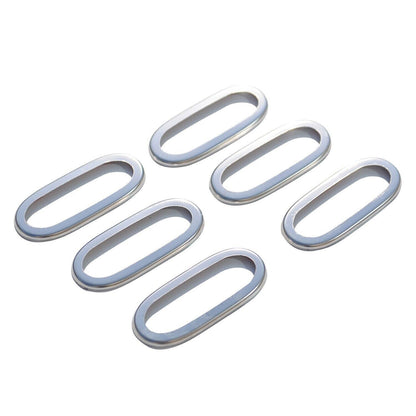 Chrome Side Lamp Reflector Trim Cover 6Pcs S.Steel For M.Sprinter W907 2018-24