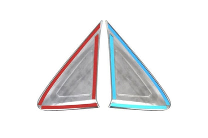 Chrome Wing Mirror Triangle Moulding Trim 2Pcs Fits Mercedes Sprinter W907 2018-