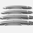 Chrome Door Handle Cover 4 Dr S.Steel Renault Megane II/Laguna 3/4/Scenic MK2