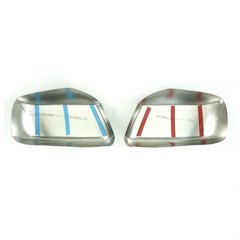 Chrome Door Wing Mirror Covers 2Pcs For Nissan Navara D40/Pathfinder R51 2006-15