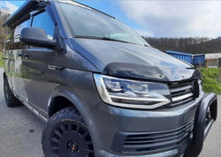 BONNET WIND STONE DEFLECTOR PROTECTOR FOR VW T6 TRANSPORTER 2015-2019