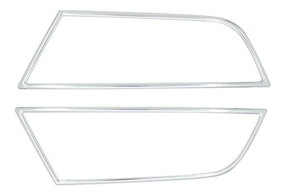 Chrome Fog Light Lamp Trim Strips 2 Pcs FITS Skoda Octavia 5E 2013-2016