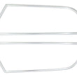 Chrome Fog Light Lamp Trim Strips 2 Pcs FITS Skoda Octavia 5E 2013-2016