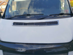 Chrome Bonnet Ventilation&Front Grill For Ford TRANSIT MK7 2006-2013[3Pieces]