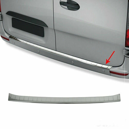 Chrome Rear Bumper Protector For Mercedes Sprinter W907 2018-2023