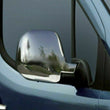 Abs Chrome Mirror Cover 2Pcs For Citroen Berlingo Peugeot Partner Tepee 2008-12