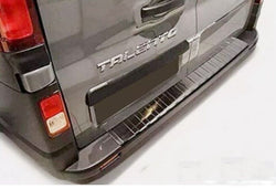 Dark Chrome Rear Bumper Protector For Renault Trafic/Vauxhall Opel Vivaro 2014-