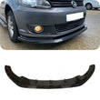 Lower Front Gloss Black ABS Splitter Bumper Lip For VW CADDY MK3 2010-2014