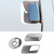 Chrome Door Handle Cover 2Dr 3pieces S.STEEL For Ford TRANSIT MK6 MK7 2000-2013