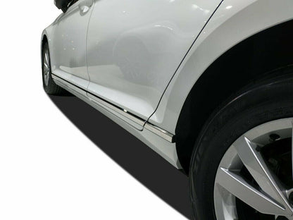 Chrome Side Door Streamer Strips 8Pcs S. Steel FOR VW Passat B8 B8.5 2014-2023