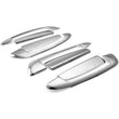 Chrome Door Handle Cover 4Door Stainless STEEL For Fiat Grande Punto 2005-2012