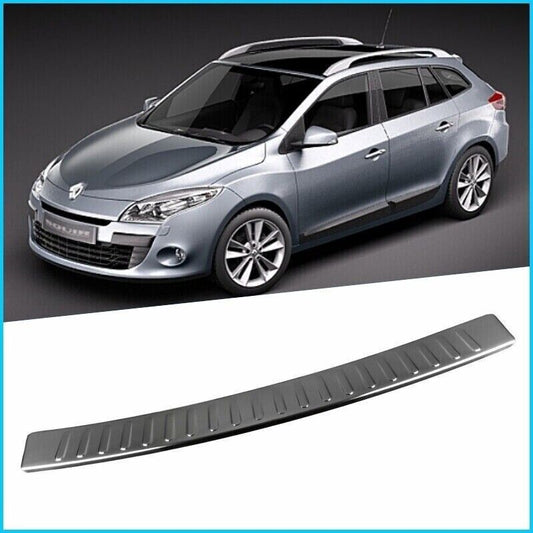 Chrome Rear Bumper Protector For RENAULT MEGANE III GRAND TOURER 2009-2014