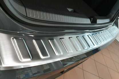 Chrome Rear Bumper Protector For VW GOLF MK8 VIII ESTATE 2019-2023