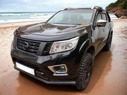 BONNET WIND STONE DEFLECTOR PROTECTOR FOR NISSAN NAVARA D23 2014-2021