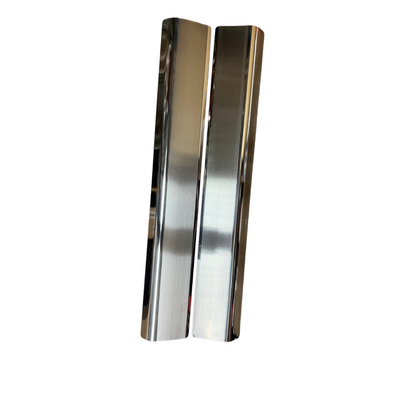 Chrome Door Sill Scratch Guard 2Door S.Steel For VW T5 TRANSPORTER 2003-2015