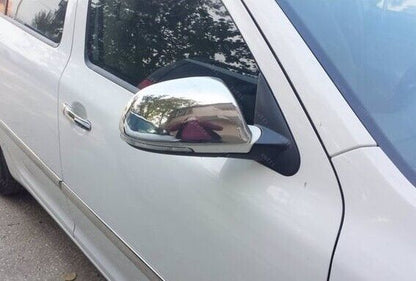 Chrome Mirror Covers 2pcs S.Steel For Skoda Octavia A5 MK2 2005-2013