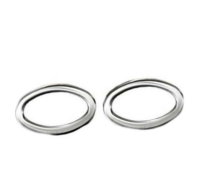 CHROME INDICATOR SURROUND PAIR  STAINLESS STEEL For Toyota Aygo/Verso/Proace