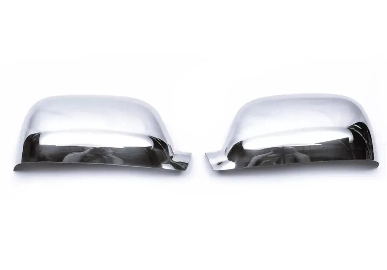 Chrome Wing Mirror Cover 2pcs Stainless Steel For VW TOUAREG 2003-2007