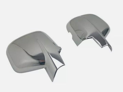 CHROME WING MIRROR COVER 2PIECES ABS FOR CITROEN BERLINGO II FL & III & JUMPY